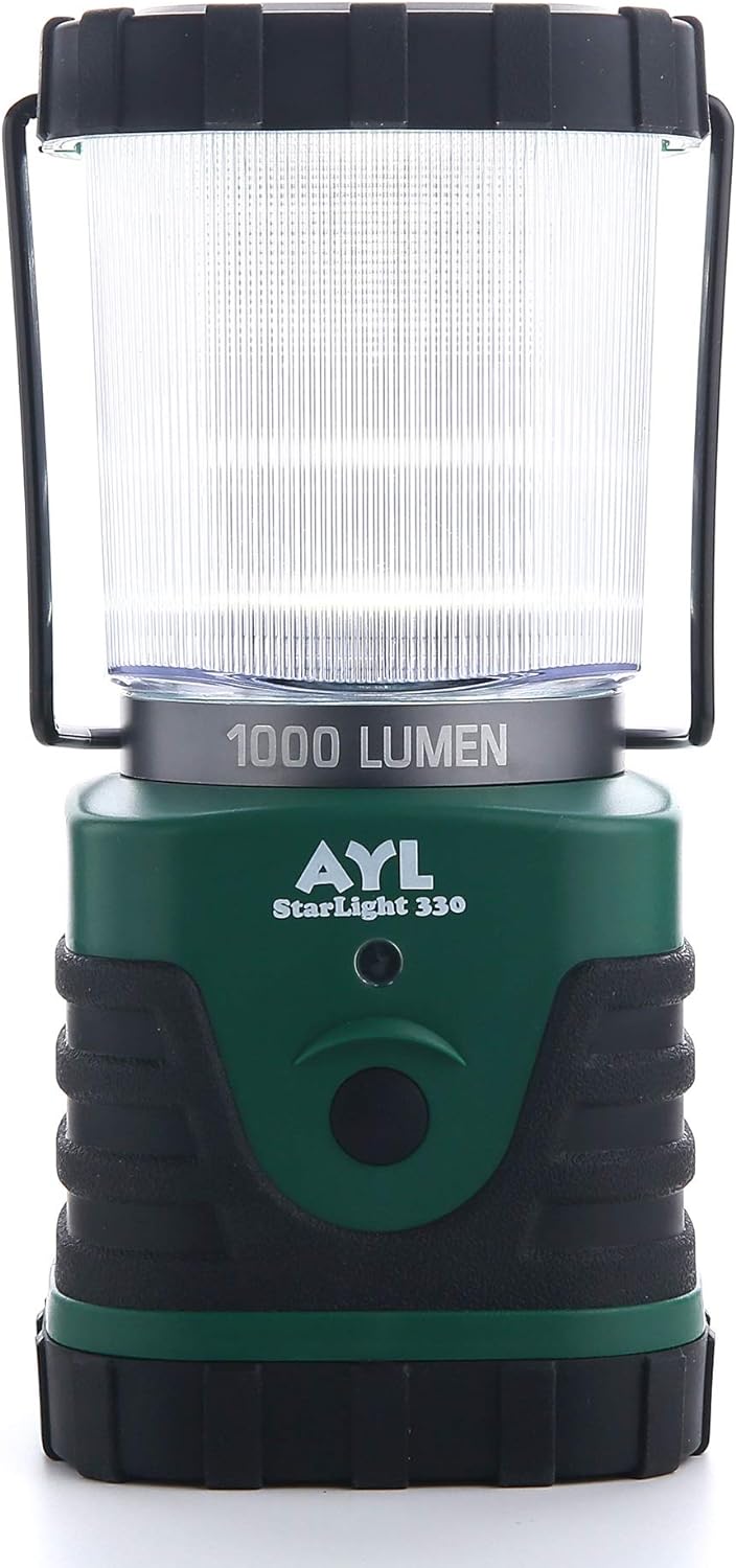 (2 Pack) AYL Starlight 700 - Water Resistant - Shock Proof - Long Lasting Up to 6 Days - 1300 Lumens Ultra Bright LED Lantern - Perfect Lantern for Hiking, Camping, Emergencies, Hurricanes, Outages