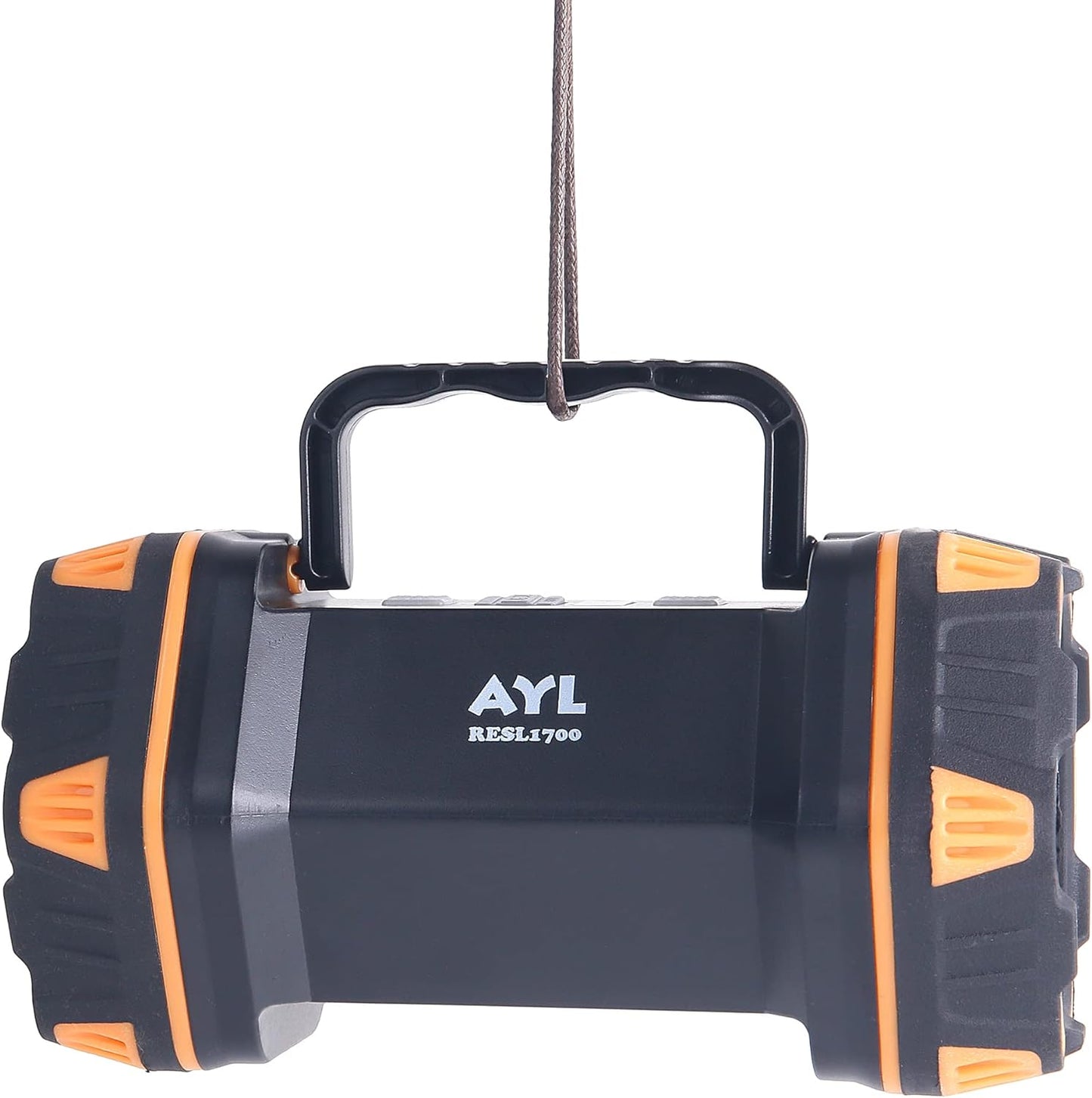 AYL LED Camping Lantern Rechargeable, Camping Flashlight 8 Light Modes, 4800mAh Power Bank, Waterproof, Lantern Flashlight for Emergency, Hurricane, Power Outages, USB Cable with Tripod Included