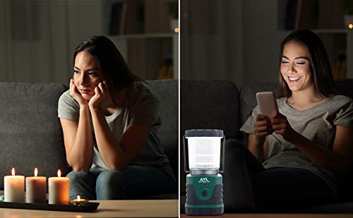 AYL Starlight 700 - Water Resistant - Shock Proof - Long Lasting Up to 6 Days Straight - 1300 Lumens Ultra Bright LED Lantern - Perfect Lantern for Hiking, Camping, Emergencies, Hurricanes, Outages