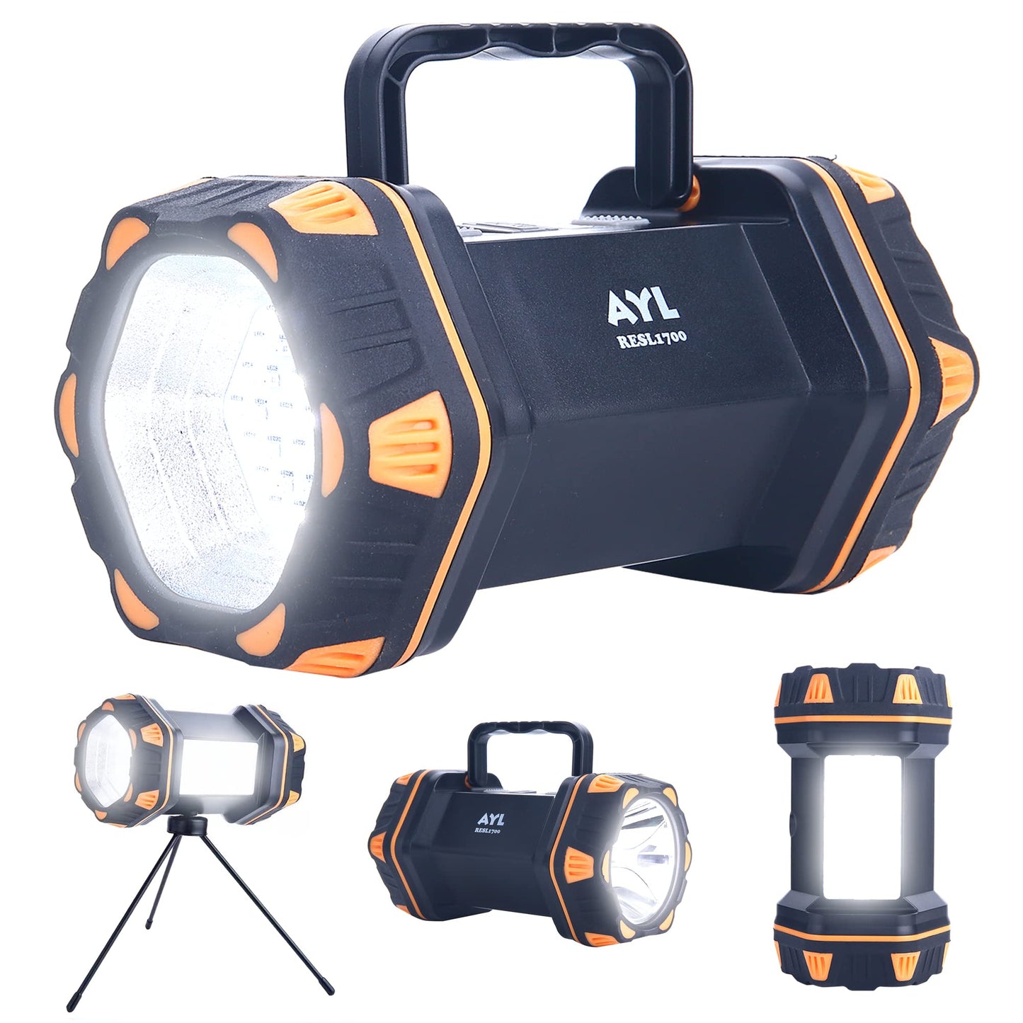 AYL LED Camping Lantern Rechargeable for Hurricane Emergency Survival, Power Outages, Hiking, Home, Tent Light