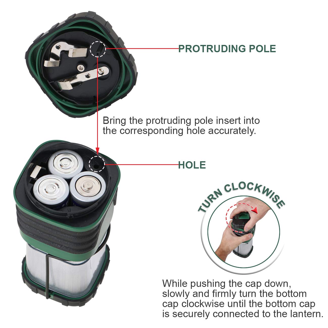 Starlight LED Camping Lantern - Water Resistant - Shock Proof - Long Lasting Up to 6 Days - Ultra Bright